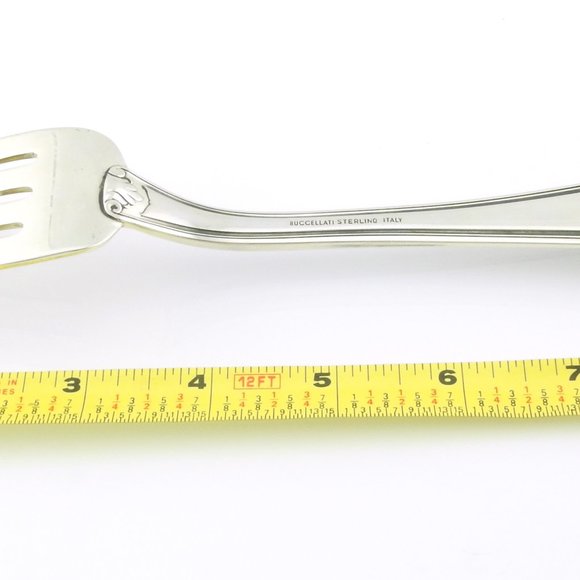 Buccellati Piedmont Sterling Silver Serving Fork #7224 - Picture 9 of 9